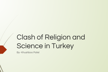 Clash of Religion and Science in Turkey